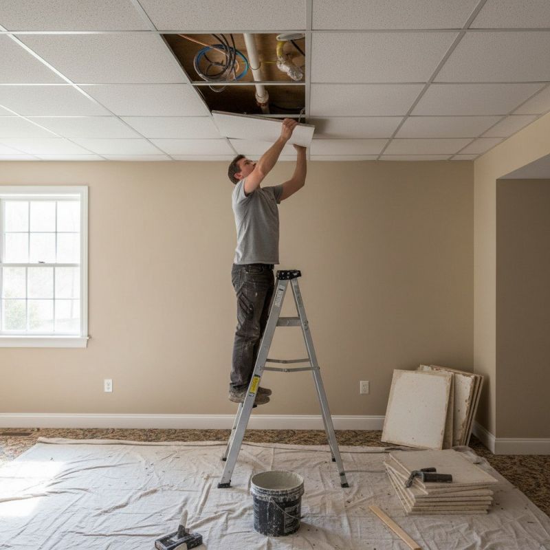 Ceiling Drywall Repair